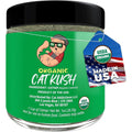Cat Kush organic catnip front view jar packaging