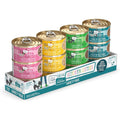 Weruva Cats In The Kitchen Kitchen Cuties Variety Pack front view showing 12 cans