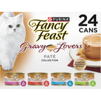 Purina Fancy Feast Gravy Lovers Variety Pack Feast Pate In Wet Cat Food Gravy 4.5 Pound Boxes