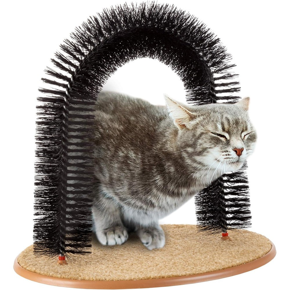Petmaker self grooming cat arch front view