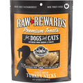 Northwest Naturals raw rewards freeze dried turkey neck dog and cat treats front view package