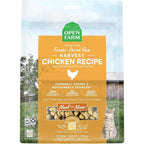 Open Farm Harvest Chicken Recipe Freeze Dried Raw Cat Food Complete Meal Morsels And Cat Treats 9 Ounce