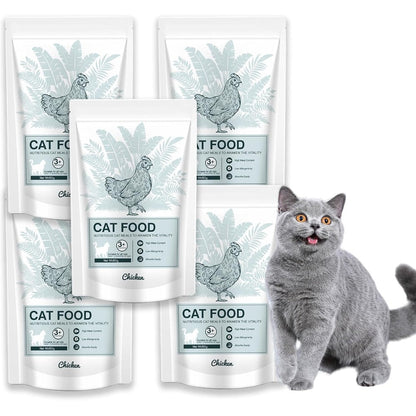 Xelara Wet Cat Food Toppers Lickable Cat Treats High Protein Grain Free Chicken Broth Formula For Adult And Senior Cats 14 Ounce Pack Of 5