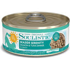 Soulistic Originals Seaside Serenity Salmon And Tuna Dinner In Gravy Wet Cat Food 5.5 Ounce Can Pack Of 8
