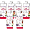 Cafe Nara Grain Free Beef Bone Broth Wet Food Topper For Dogs And Cats 1.1 Pounds Pack Of 6 Natural Hydration Support