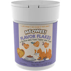 Meowee! Flavor Flake Topper And Treat For Cats Made With Real Alaskan Salmon Herring And Shrimp 1 Ounce