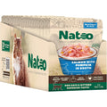Natoo Cat Food Topper With Salmon And Pumpkin In Broth For Picky Eaters High Protein Limited Ingredient Wet Food 2.4 Ounce Pouch Case Of 20