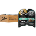 Sheba Perfect Portions Grilled In Savory Sauce Adult Wet Cat Food Tender Tuna In Gravy 2.64 Ounce Twin-Pack Trays 24 Count 48 Servings