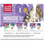 The Honest Kitchen Human Grade Cat Grain Free Mousse In Goat Milk Variety Pack 2.8 Ounces 8 Count