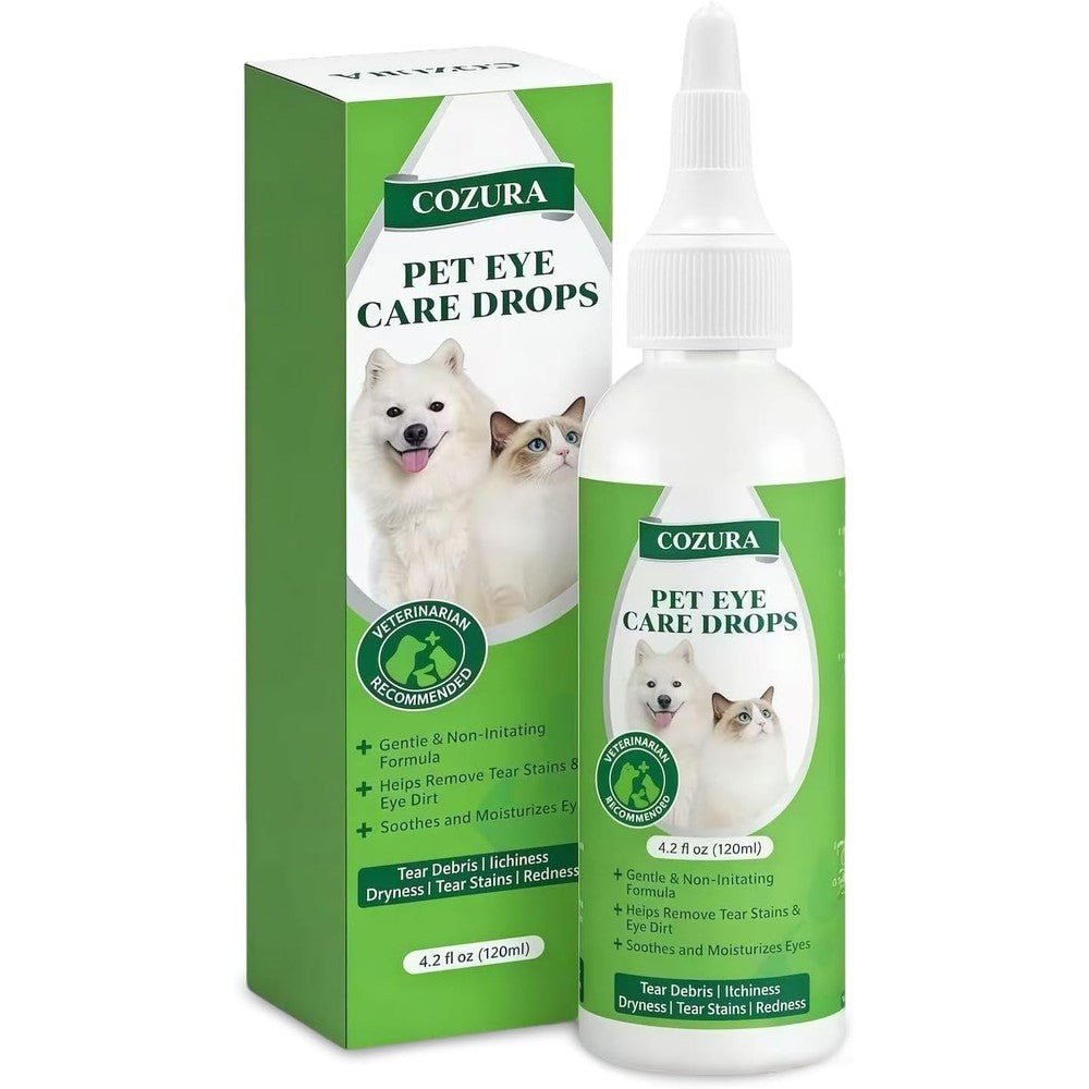CALANDIS Cozura dog eye drops front view bottle for allergy relief