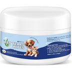 Hopzzy dog ear and pet eye wipes front view container for pet grooming