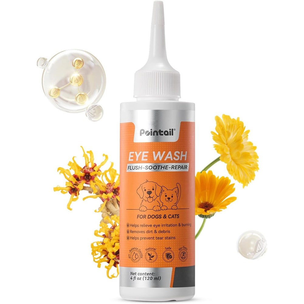 Beloved Pets dog eye drops front view bottle for pet eye wash