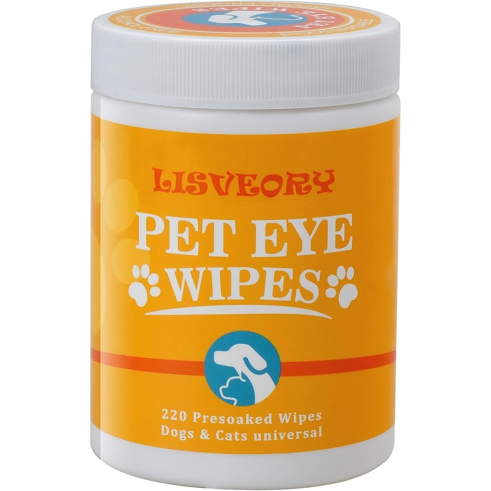 Pawpaya Eye Wipes for Dogs and Cats front view packaging