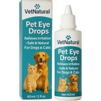 QRZBPZWE pet eye drops 60ml front view for dog and cat eye relief