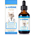 Eagou Diary Nifeishi L-Lysine liquid supplement for cats front view bottle for feline respiratory support.