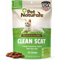 Pet Naturals Clean Scat soft chews front view packaging for cat litter box odor control