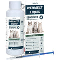 Luxevib Dewormer for Cats broad spectrum digestive cleanser 100ml bottle front view