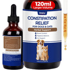 Wellix Cat and Dog Constipation Relief front view bottle for pet digestive health