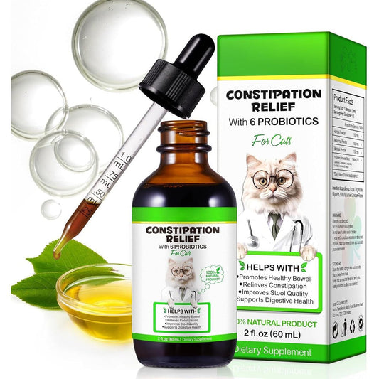 Vosifsdiy Cat Constipation Relief liquid drops front view bottle