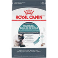 Royal Canin Hairball Care adult dry cat food front view packaging for hairball control