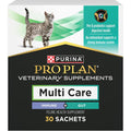 Purina Pro Plan Multi Care feline supplement front view for cat digestive health.