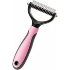 Posh Pet Supply Co. dog and cat deshedding brush front view
