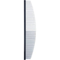 Generic arc curved metal pet grooming comb front view