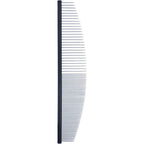Generic arc curved metal pet grooming comb front view