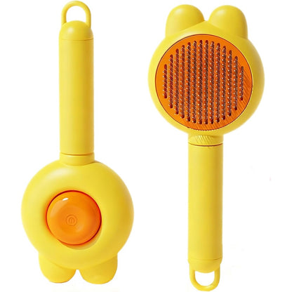 Yuven Internationals Huang flea comb yellow front view