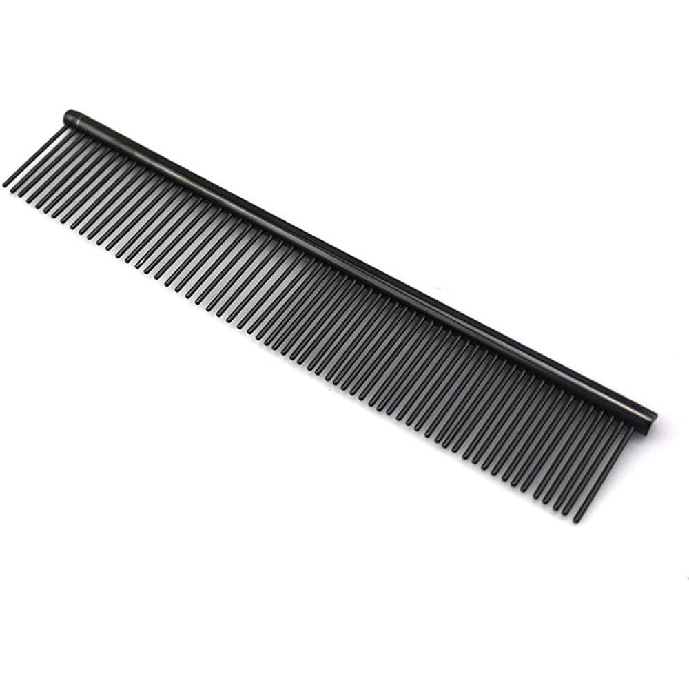 Grtdrm Zocr stainless steel pet grooming comb front view
