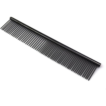 Grtdrm Zocr stainless steel pet grooming comb front view