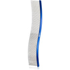 Fengliren stainless steel pet grooming comb blue front view