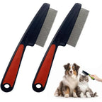 Rowpoz multifunctional pet flea comb front view