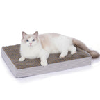 Petvolve Self Warming Cat Bed For Indoor Cats And Puppies Thermal Heat Reflecting Pet Mat Non Slip Bottom Washable Gray 20 X 16 Inch