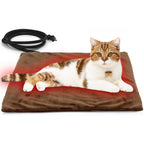 Namotek Pet Heating Pad Safe Electric Heating Pad for Dogs and Cats Indoor Warming Mat with Automatic Constant Temperature 15.7 Inches by 12 Inches