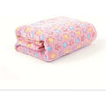 Premium Soft Pet Blanket For Dog And Cat Fleece Mat For Kittens And Puppies Sofa Cage Bed Use Star Print Design Pink Color Twenty By Thirty Inches