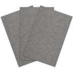 One Fast Cat Replacement Traction Pads For One Fast Cat Exercise Wheels Generation 6 And 7 Set Of 8 Pads Gray Felt Durable And Self Adhesive