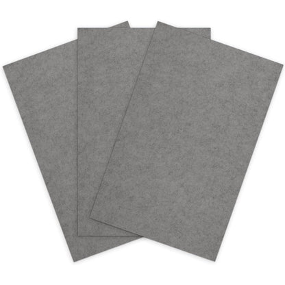 One Fast Cat Replacement Traction Pads For One Fast Cat Exercise Wheels Generation 6 And 7 Set Of 8 Pads Gray Felt Durable And Self Adhesive