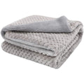 Furrybaby Premium Fluffy Fleece Dog Blanket Reversible Double Layer Soft Pet Throw For Dogs And Cats Grey Medium 32x40 Inches