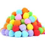 PET SHOW soft cat toy pompon balls front view package for indoor cats