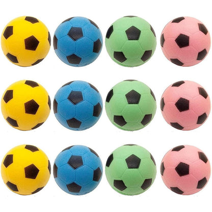 Petfavorites foam soccer balls cat toys front view colorful interactive pet supplies
