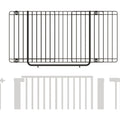 Jiprlak H6 Cat Gate Heighten Net Black 25x16 Inch Iron Mesh Barrier For Pet Safety And Containment