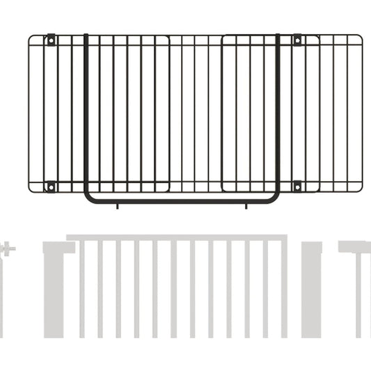 Jiprlak H6 Cat Gate Heighten Net Black 25x16 Inch Iron Mesh Barrier For Pet Safety And Containment