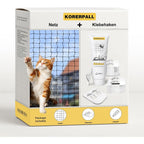 Korerpall Cat Balcony Safety Netting 10X13 Feet Reinforced Thickened Steel Wire Mesh For Pet Protection And Anti Scratching
