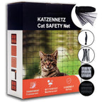 Ycsemiwlf Cat Netting Balcony 13x33 Feet Black Heavy Duty Tear Resistant Nylon Pet Protective Safety Mesh For Windows And Terraces