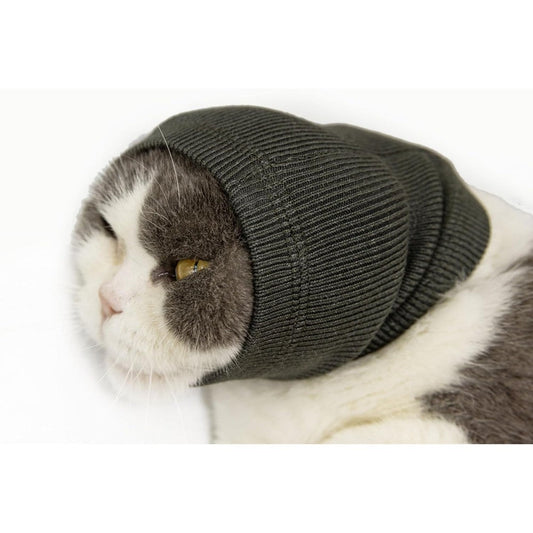 Fdandade Cat Hematoma Ear Wrap Pinpoint Mesh Anxiety Relief And Grooming Accessory For Cats Grey Small