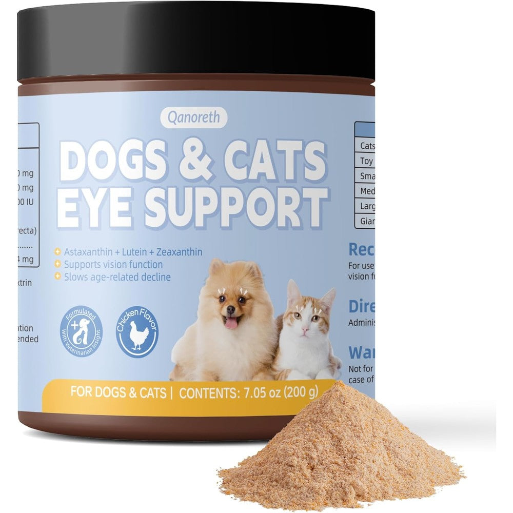 Noveha eye supplement powder for dogs and cats front view