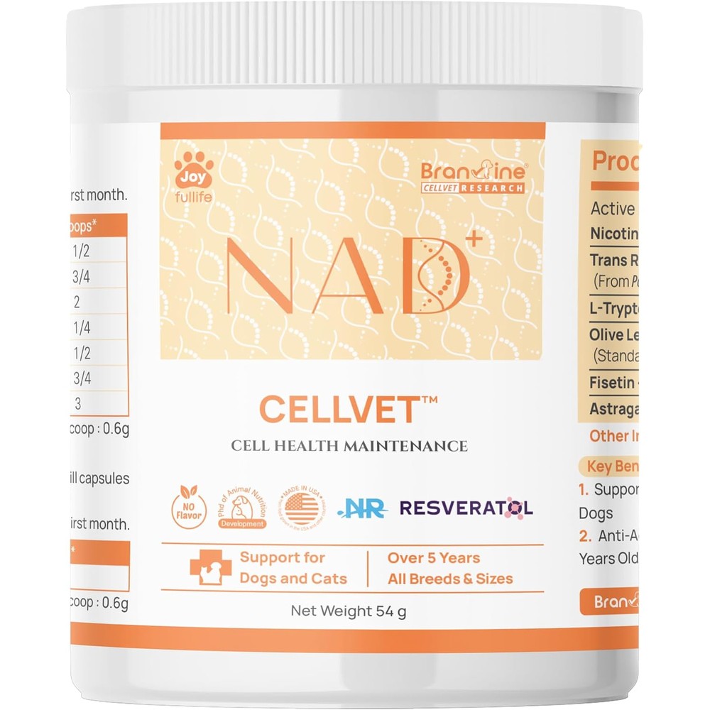 Branvine NAD+ CellVet Vitality Blend front view