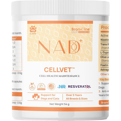 Branvine NAD+ CellVet Vitality Blend front view