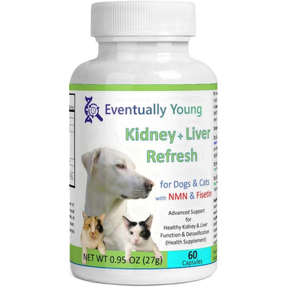 Eventually Young Cat Kidney Support Restore bottle front view